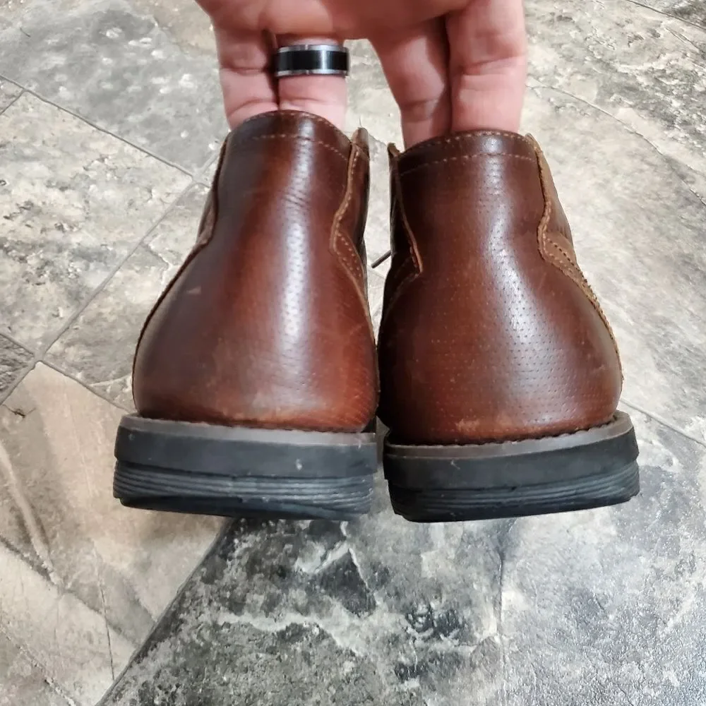 Timberland Earthkeepers Brown Leather Kempton Chukka Dress Business Work Boots 9